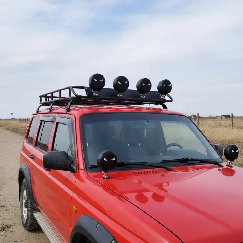 Off Road Led Sis Lamba Kılıfı - Gözler